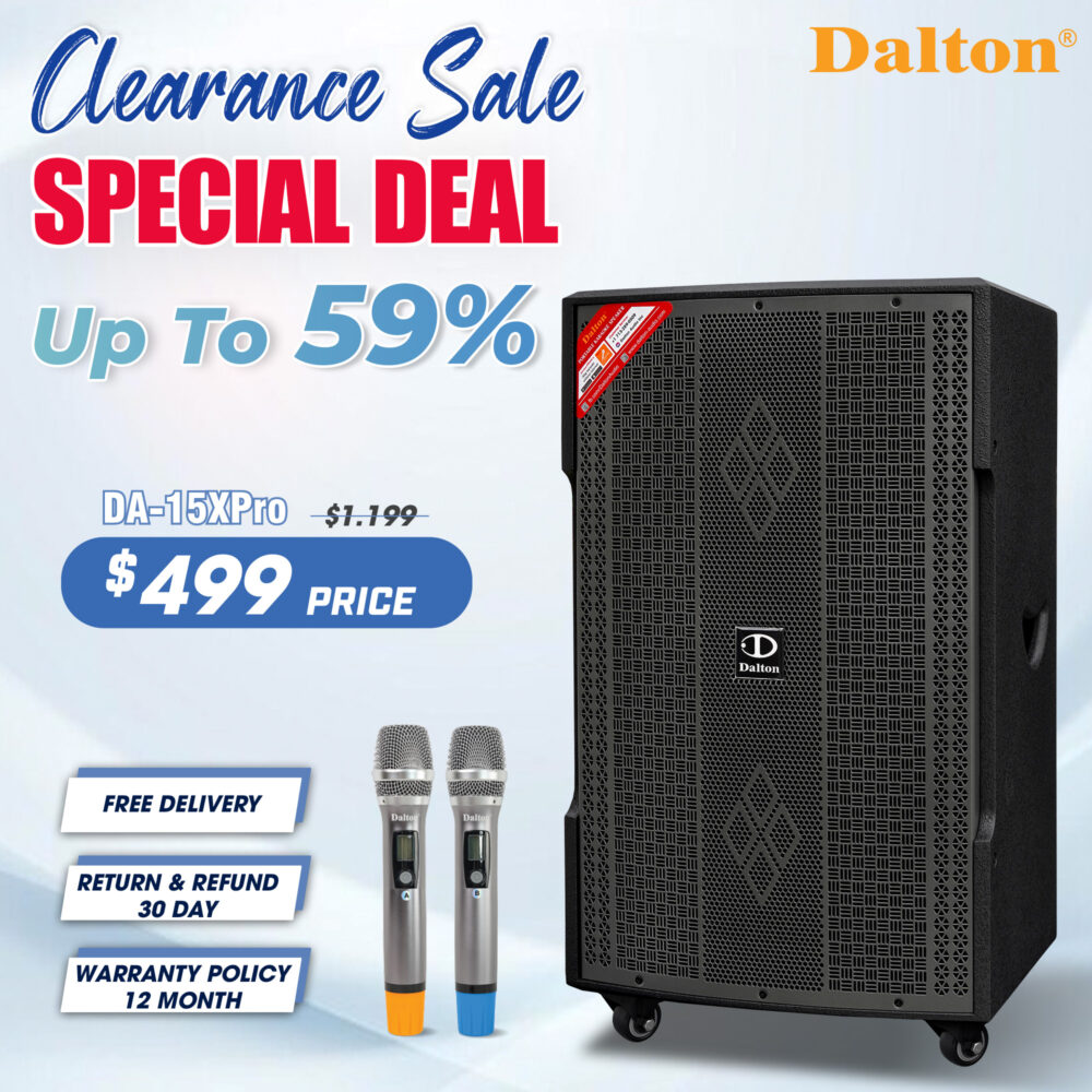 DS-15XPro Karaoke Speaker