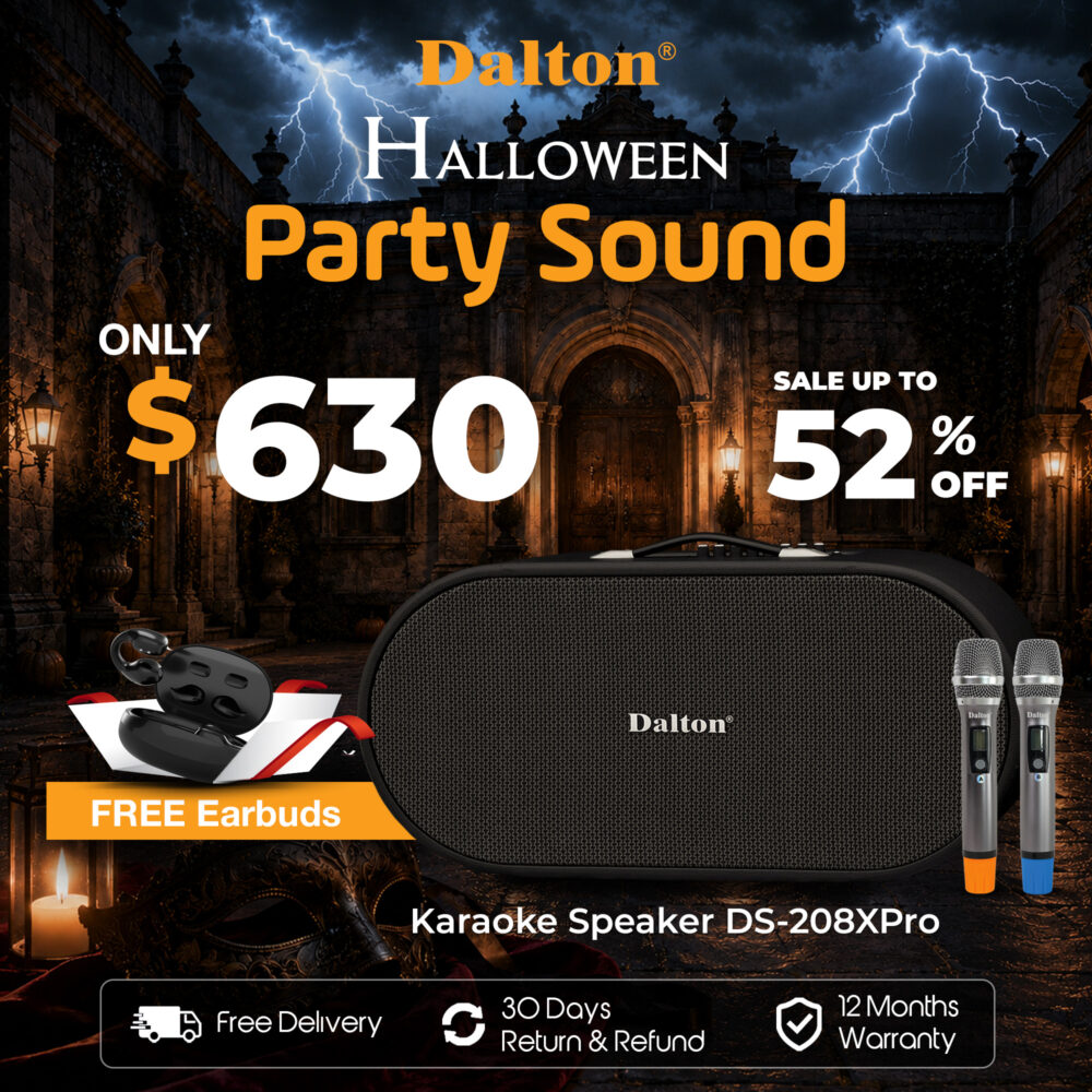 DS-208XPro Karaoke Speaker