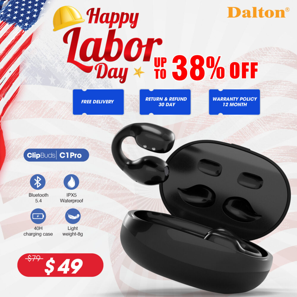 C1Pro Open Ear Clip Wireless Earbuds