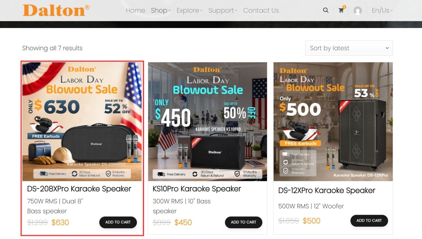 Choose the Product You Want to Buy