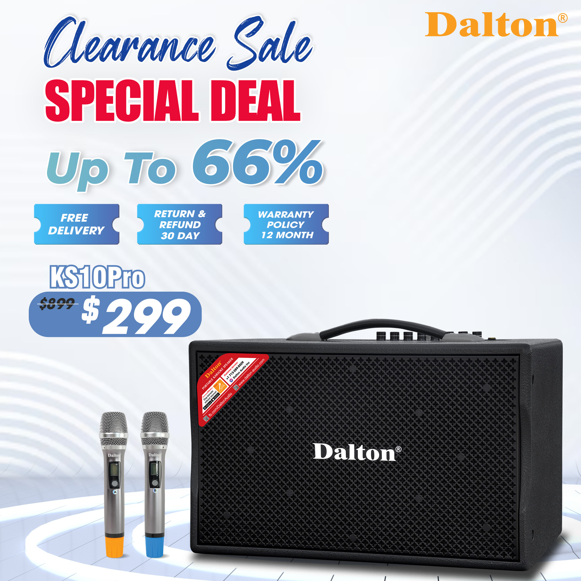 KS10Pro Karaoke Speaker